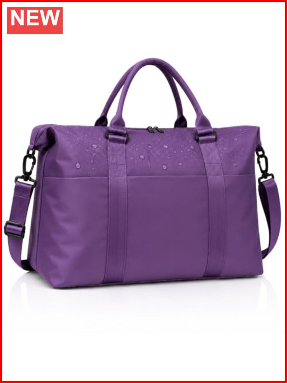 Waterproof Polyester Weekender Duffel Bag with Trolley
